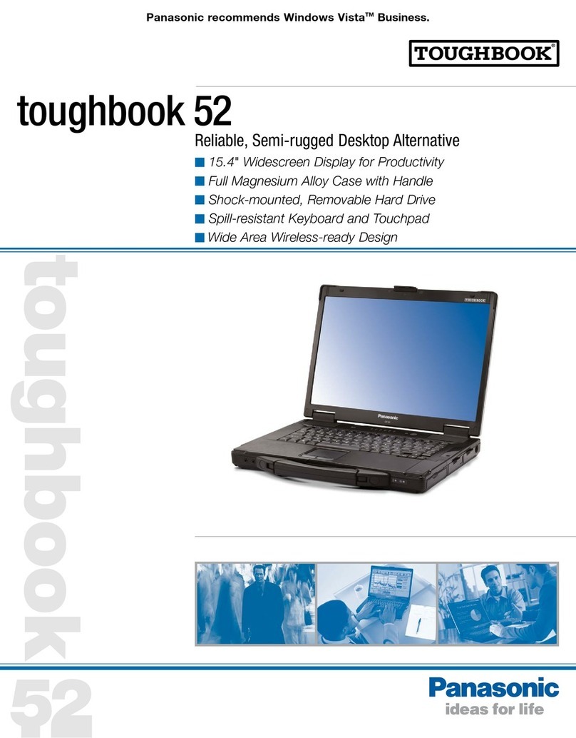 Panasonic Toughbook CF-52AJCBDBM brochure