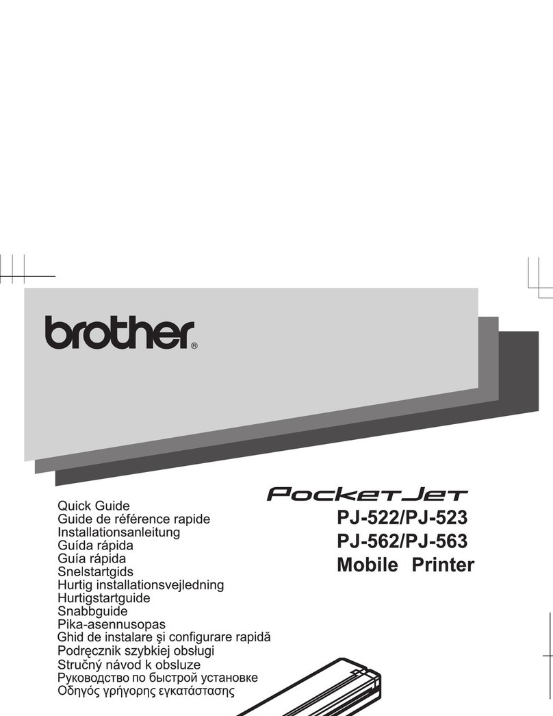 Pentax 205525-502 - Pocketjet 3 Engine User manual Pentax 205525-502 - Pocketjet 3 Engine User manual