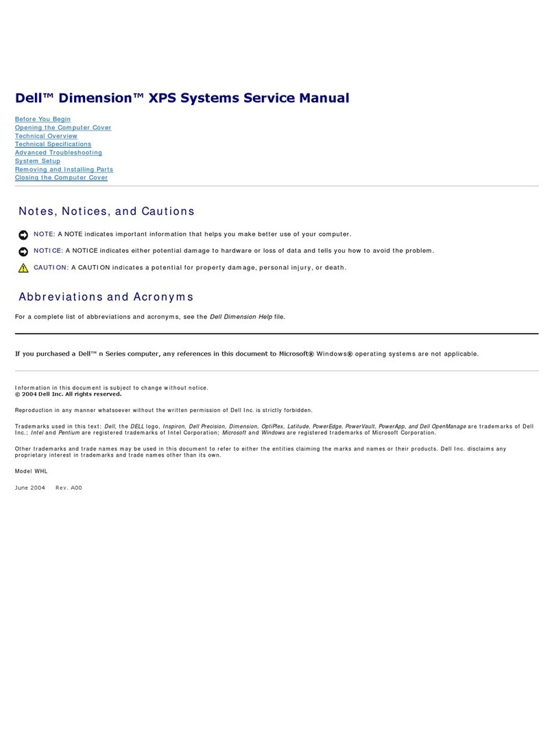 Dell I15RN-3647BK Service manual