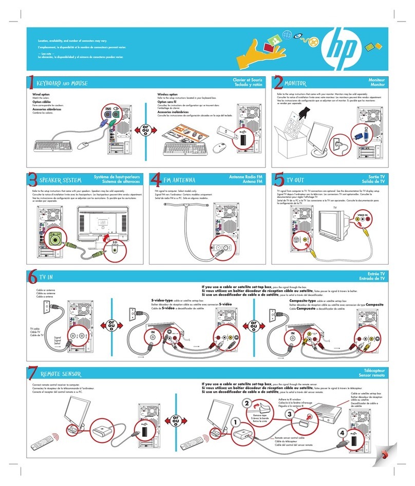 HP M8200n - Pavilion Media Center Specification sheet HP M8200n - Pavilion Media Center Specification sheet