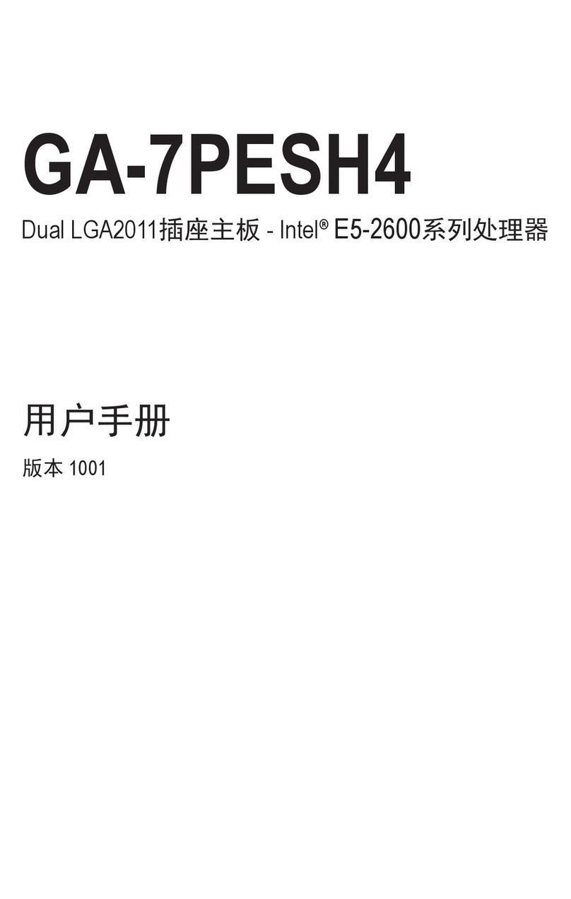 Gigabyte GA-7PESH4 manual