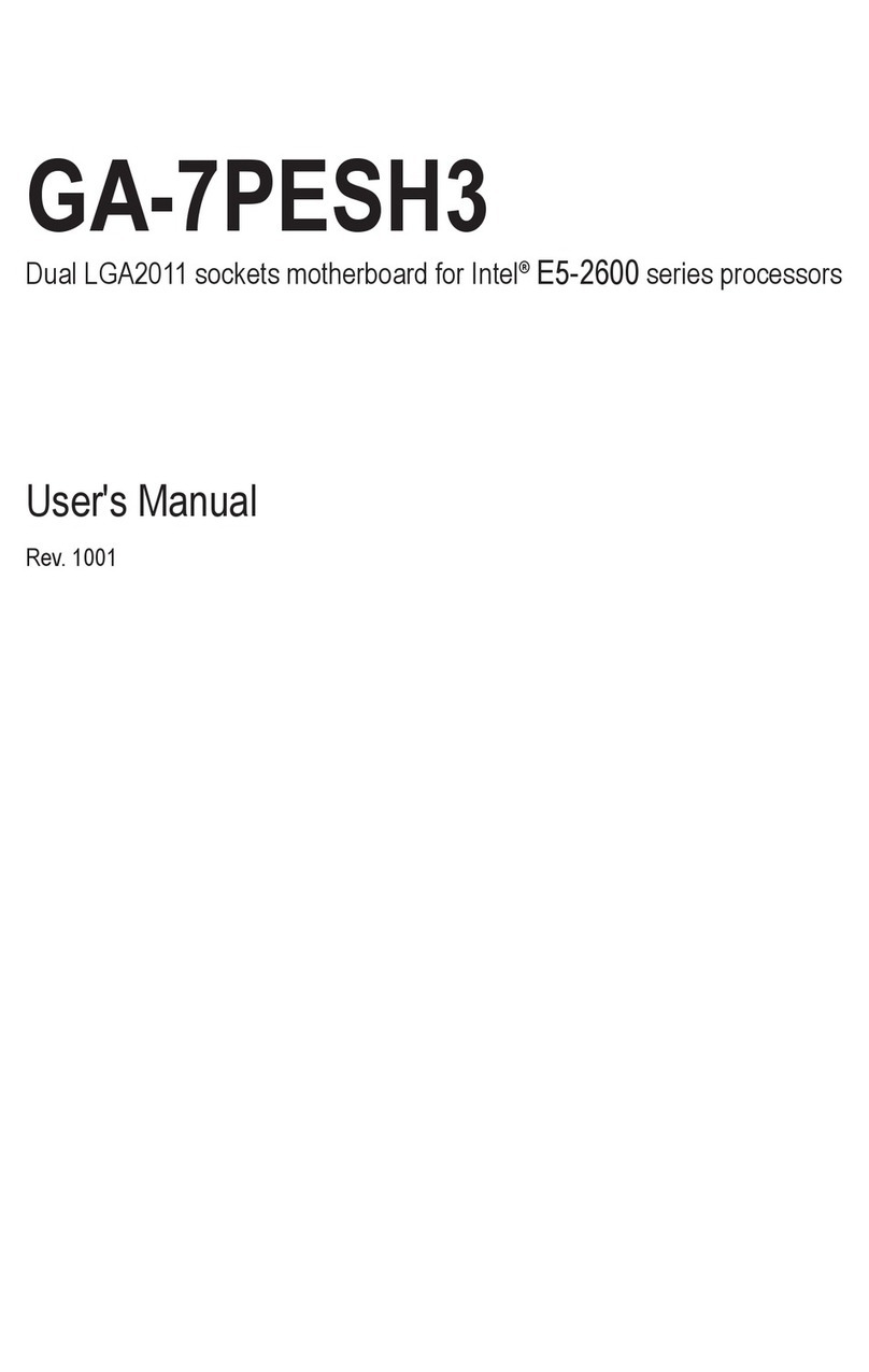 Gigabyte GA-7PESH3 User manual