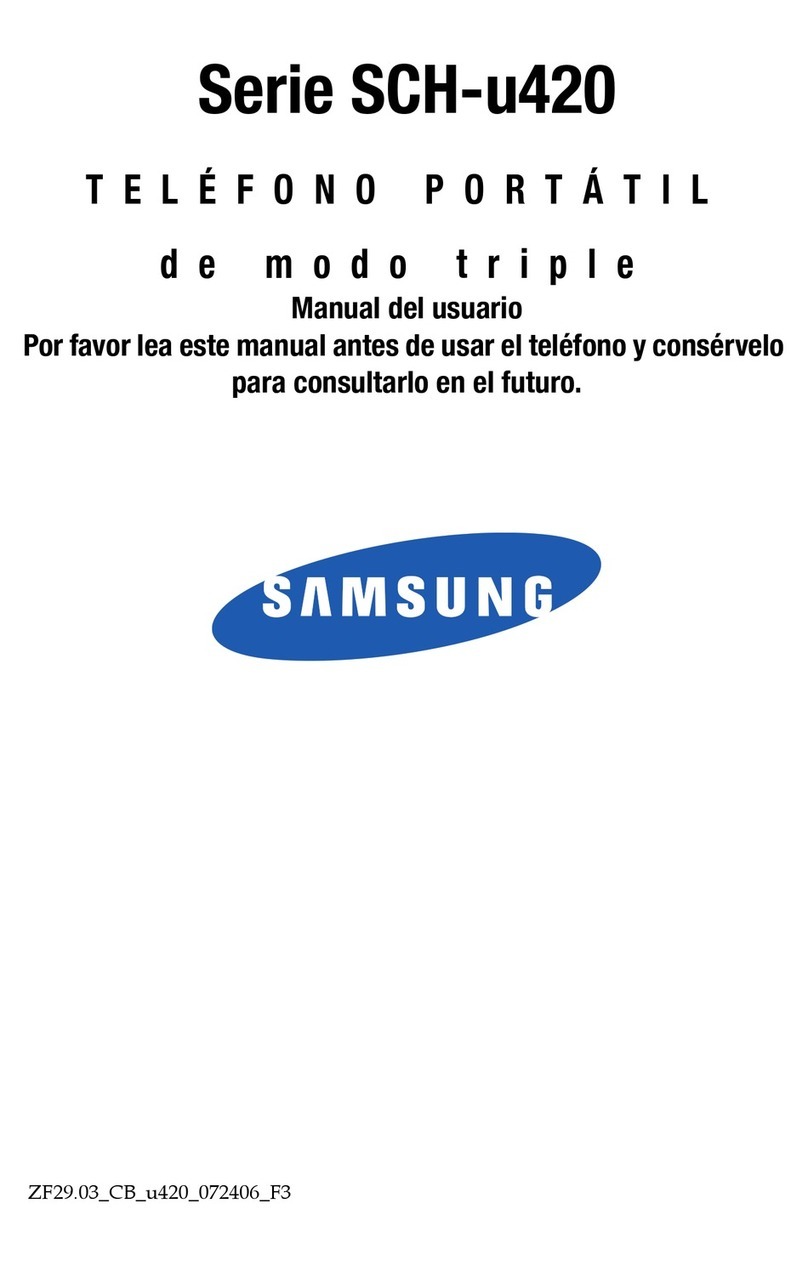 Samsung SCH-u420 Series User guide