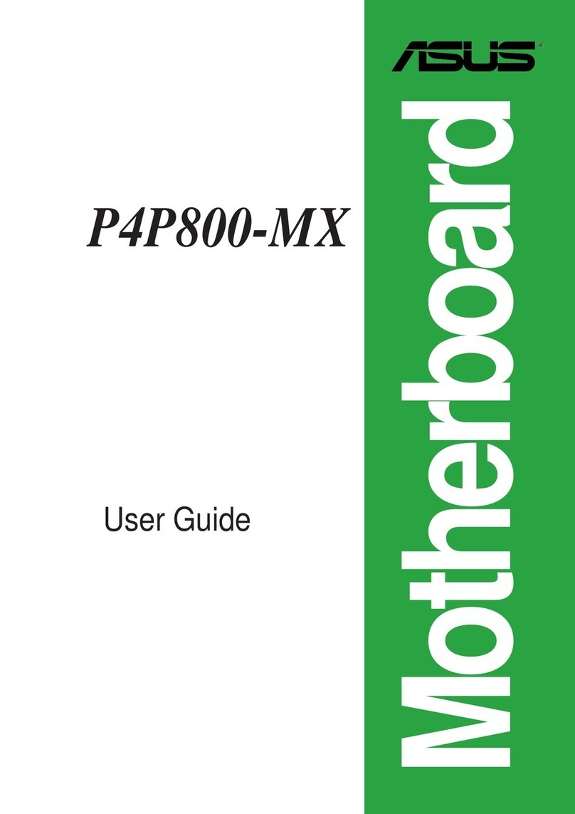 Asus P4P800-MX User manual