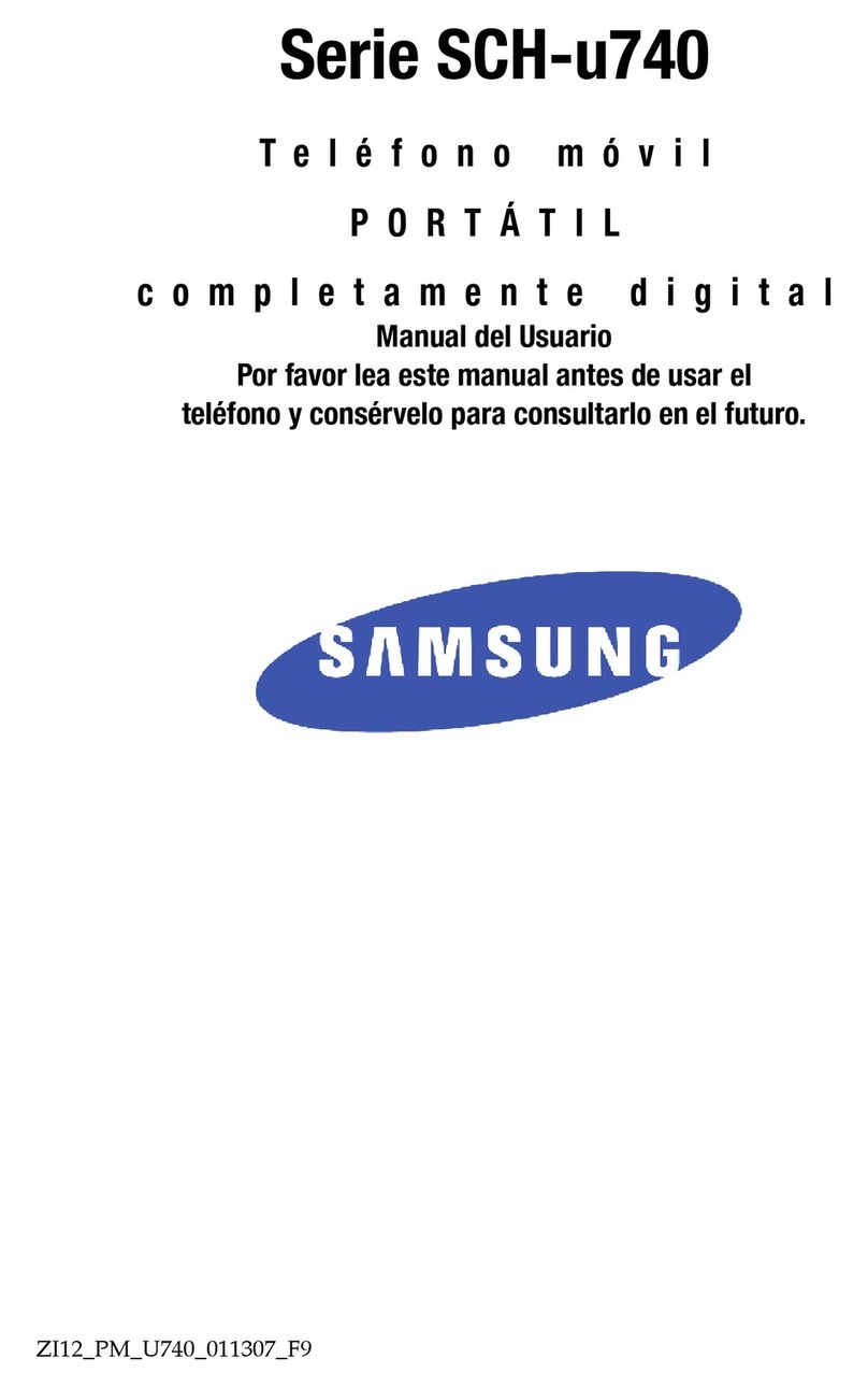 Samsung SCH-u740 Manual Del Usuario