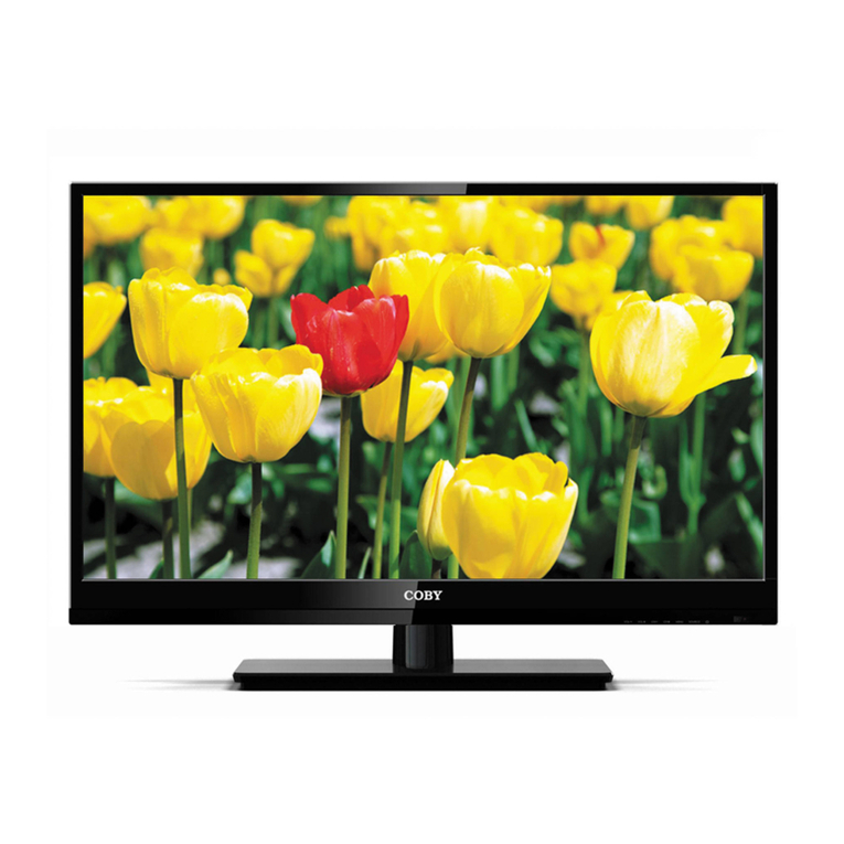 Coby LEDTV2916 Assembly instructions