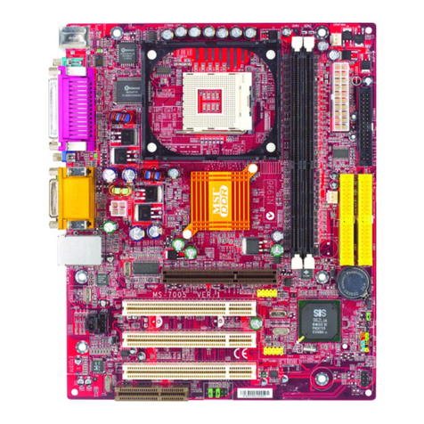 MSI MS 7005 - 651M-L Motherboard - Micro ATX User manual MSI MS 7005 - 651M-L Motherboard - Micro ATX User manual