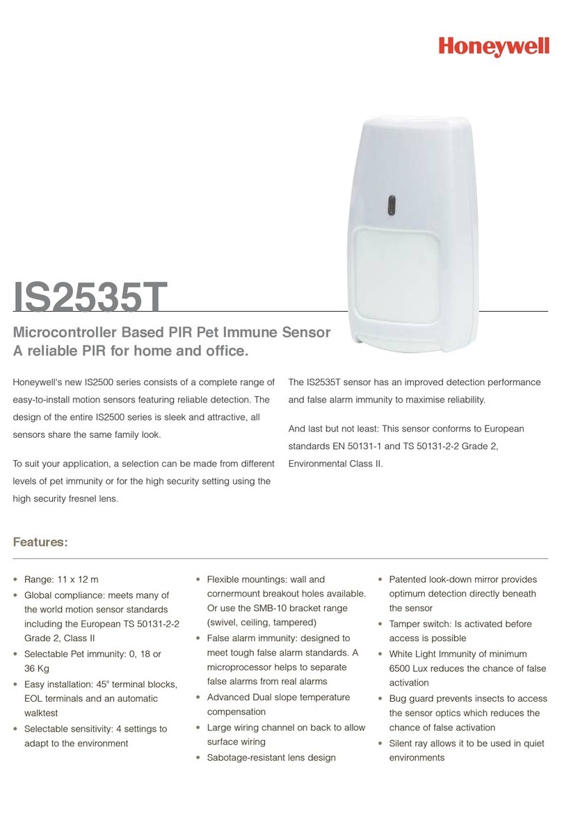 Honeywell IS2535T User manual