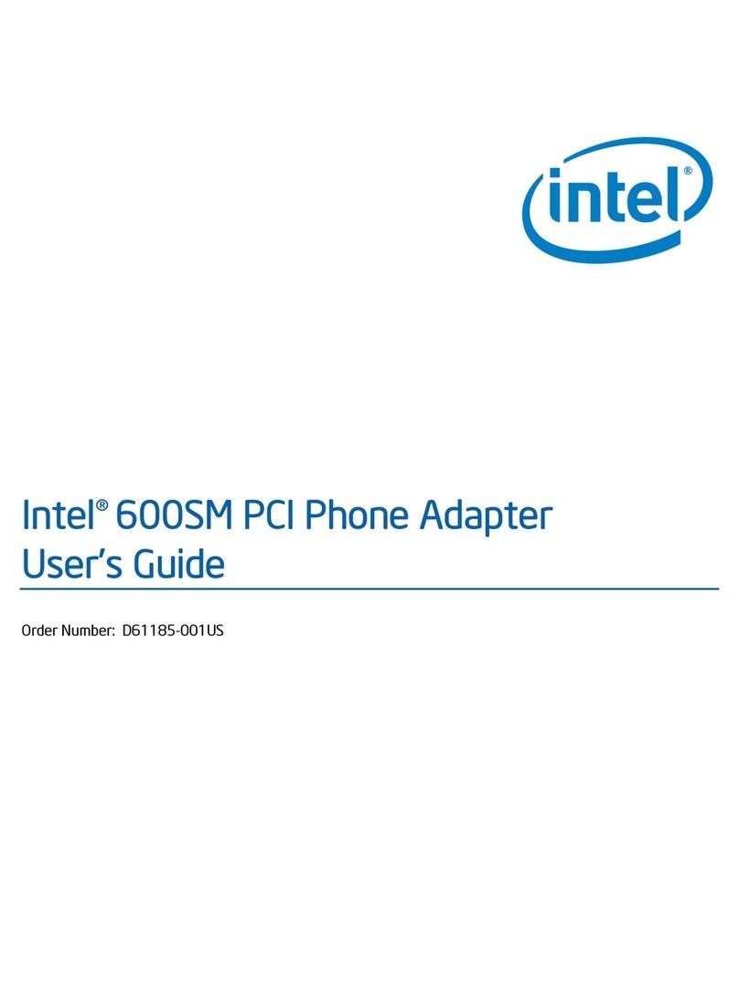 Intel 600SM user guide