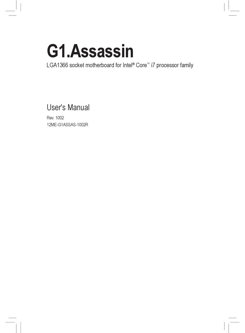 Gigabyte G1.Assassin user manual