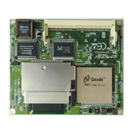 Advantech SOM-4450 ETX User manual