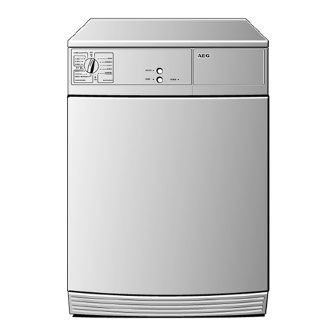 AEG LAVATHERM T300 operating instructions