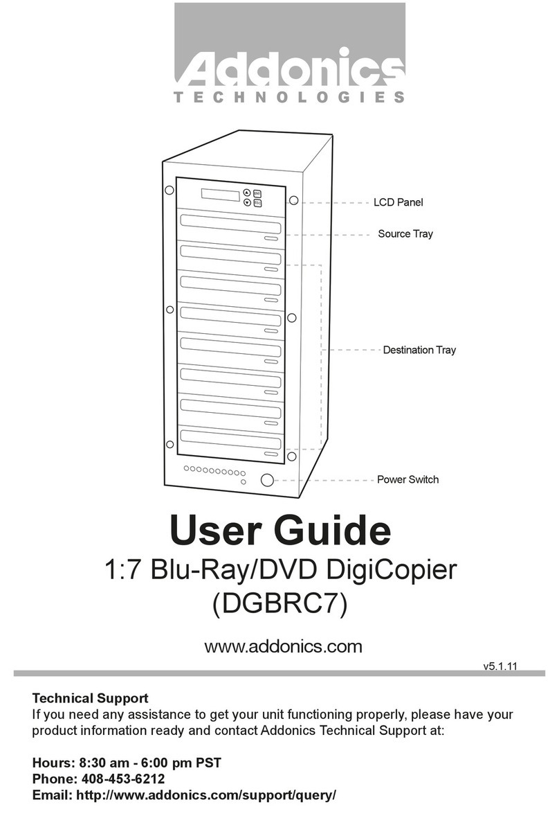 Addonics Technologies DGBRC7 User manual Addonics Technologies DGBRC7 User manual