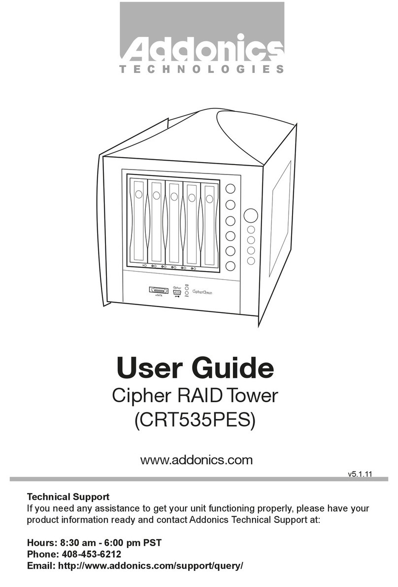 Addonics Technologies CRT535PES User manual Addonics Technologies CRT535PES User manual