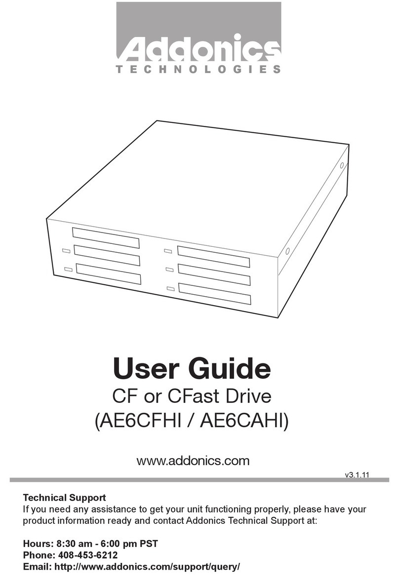 Addonics Technologies AE6CFHI user guide