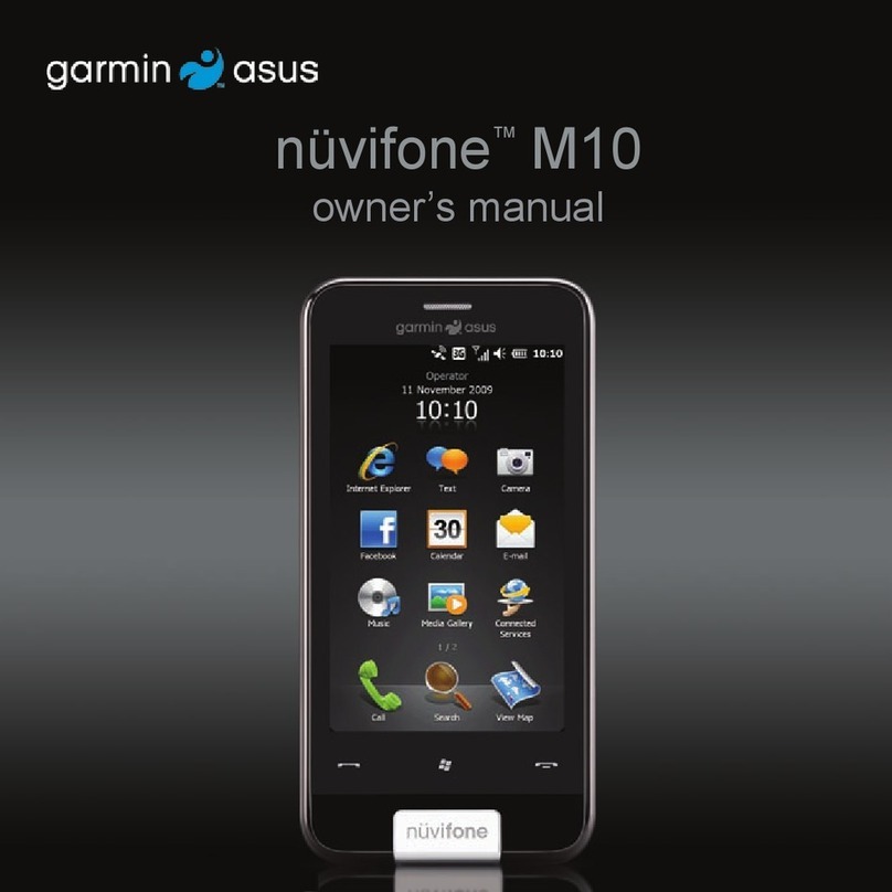 Asus nuvifone M10 owner's manual