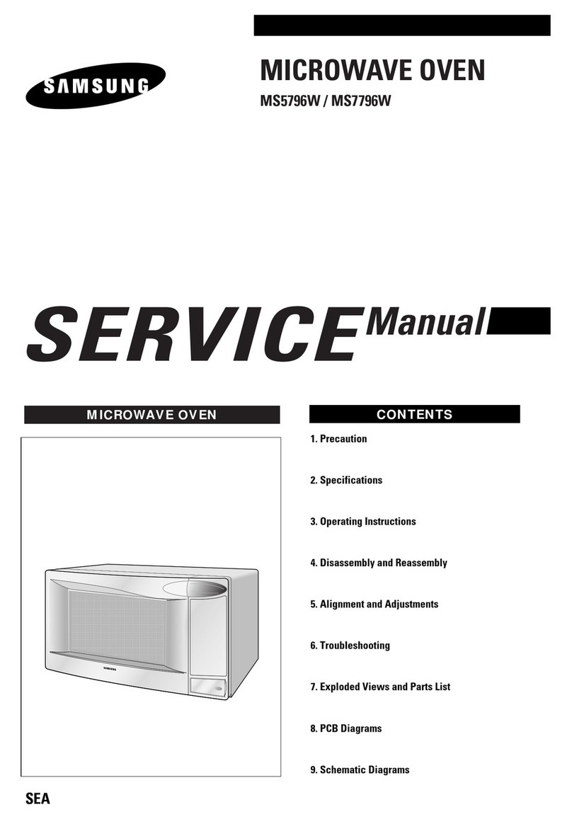 Samsung MW7592W Service manual