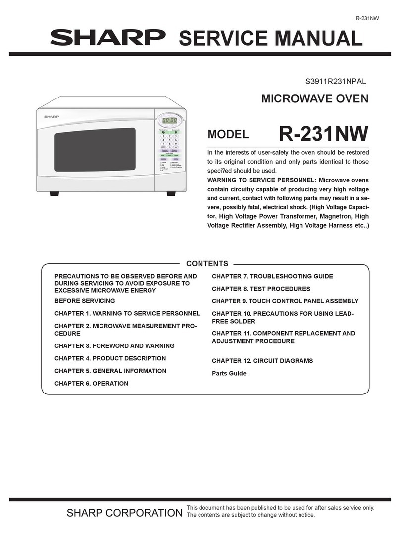 Sharp R-231NW User manual Sharp R-231NW User manual