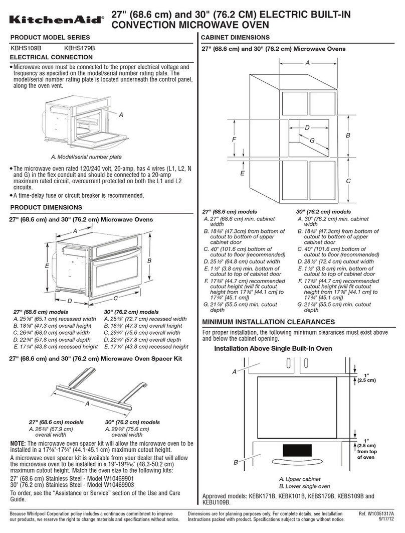 KitchenAid KBHS109B Parts list manual