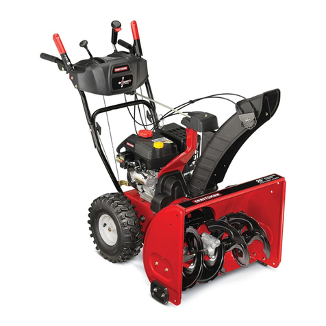 Craftsman 88970 - 208 CC 26 in. 2 Stage Snow Thrower User manual