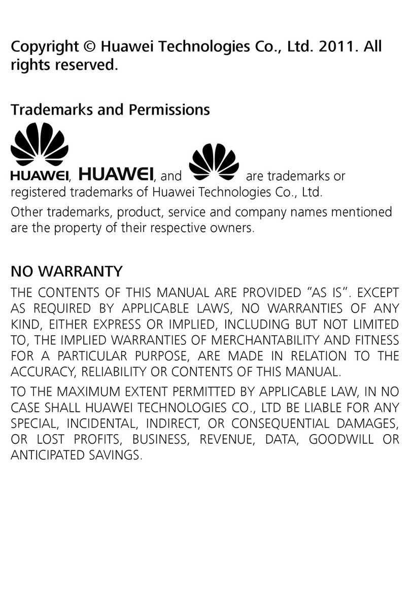 Huawei G6620 User manual