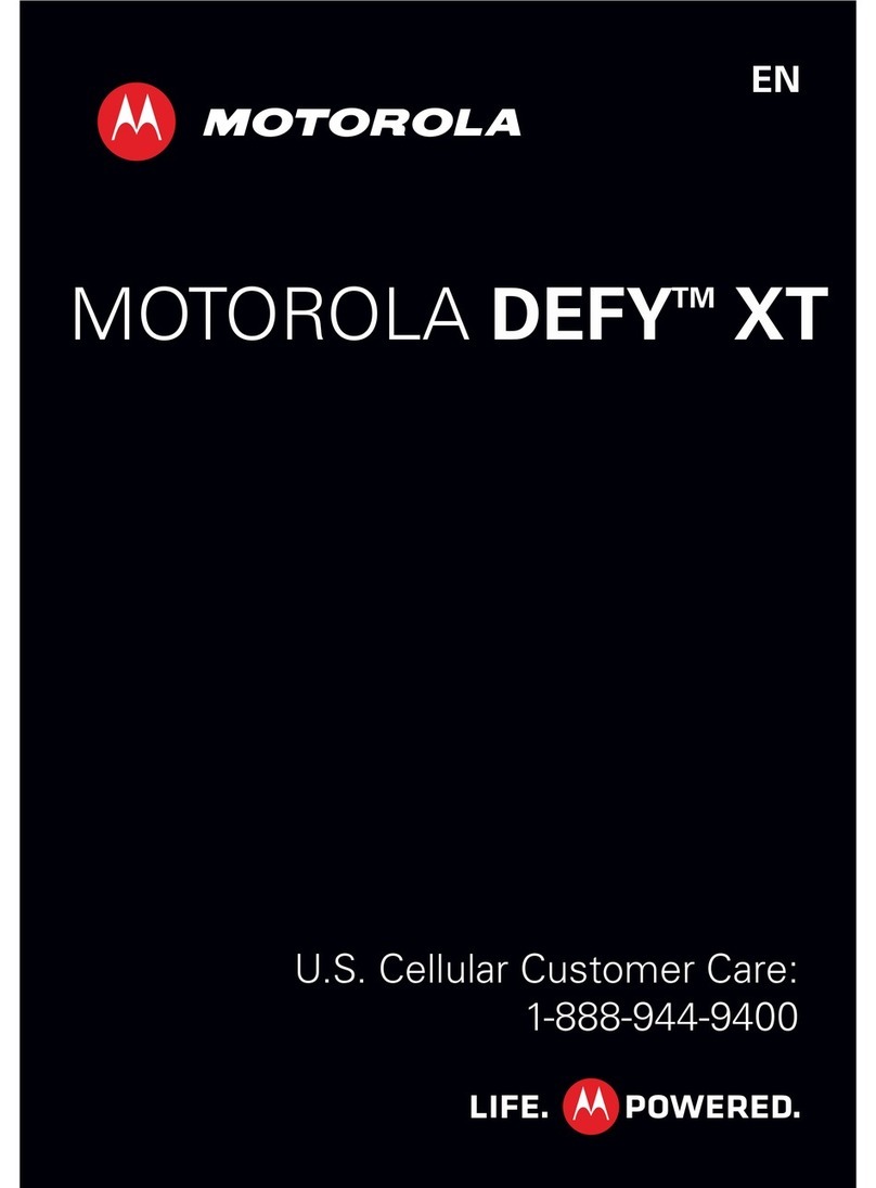 Motorola DEFY XT User manual