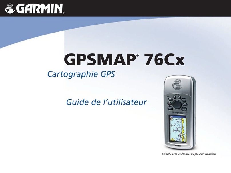 Garmin GPSMAP 76Cx Guide de l'utilisateur
