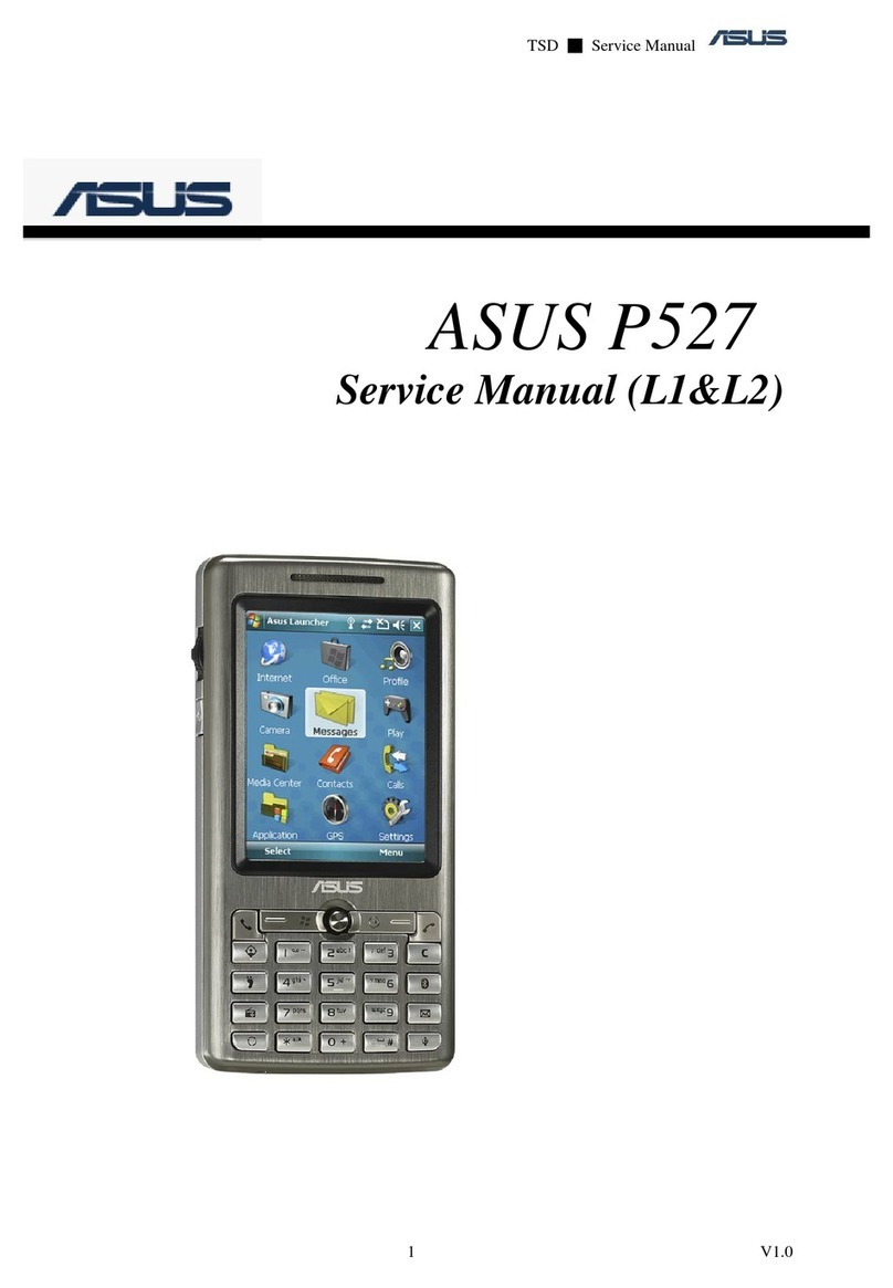 Asus P527 - Smartphone - GSM User manual
