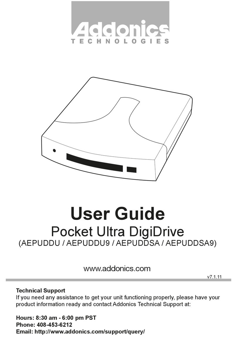 Addonics Technologies AEPUDDU user guide