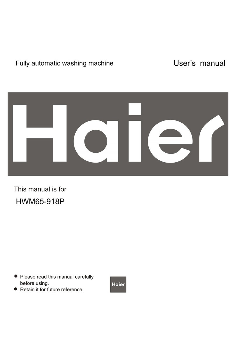 Haier HWM65-918P user manual