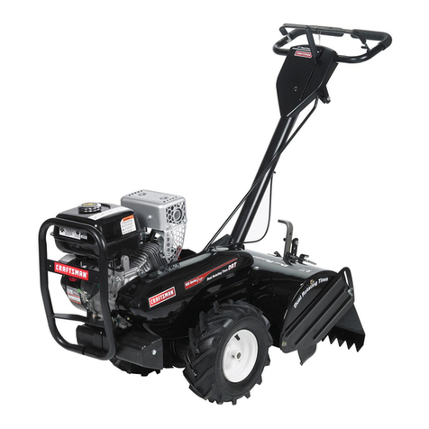 Craftsman 29918 - 17 in. Dual Rear Tine Tiller-CA... User manual Craftsman 29918 - 17 in. Dual Rear Tine Tiller-CA... User manual