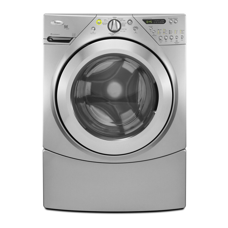 Whirlpool WFW9550WL Energy guide