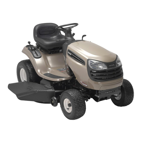 Craftsman 28813 - 46 in. Lawn Tractor Operation manual