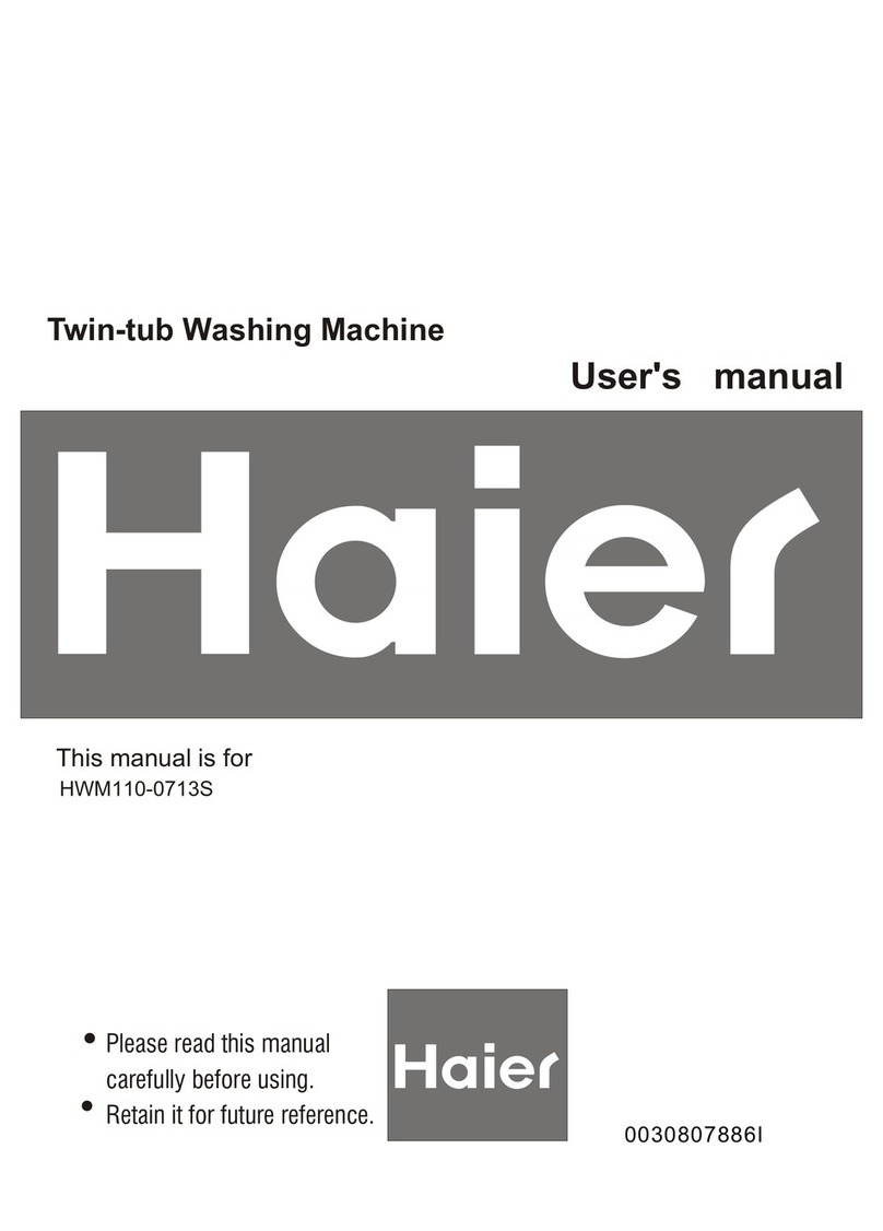 Haier HWM110-0713S User manual