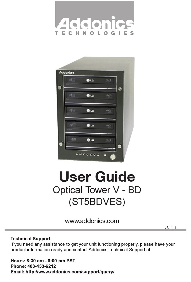 Addonics Technologies ST5BDVES User manual