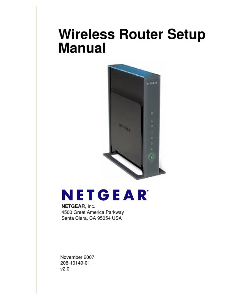 NETGEAR WNR3500v1 - RangeMax Wireless N Gigabit... Setup manual NETGEAR WNR3500v1 - RangeMax Wireless N Gigabit... Setup manual