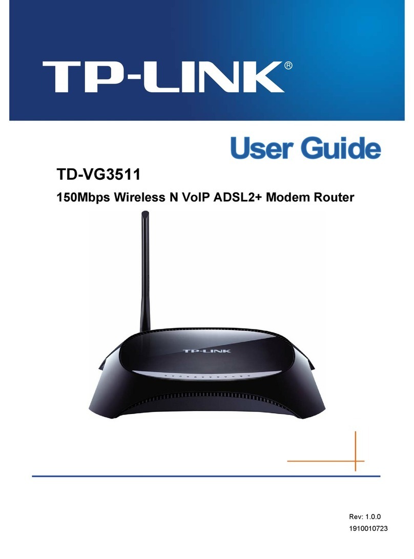 TP-Link TD-VG3511 user guide