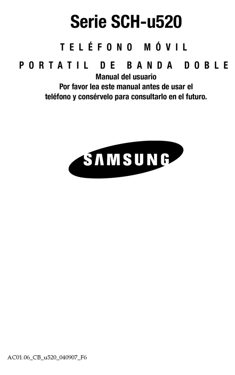 Samsung SCH U520 - Cell Phone - ALLTEL Wireless User guide