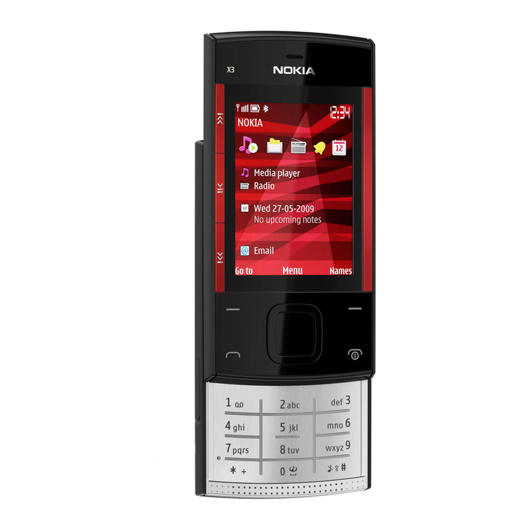 Nokia X3-00 User manual Nokia X3-00 User manual