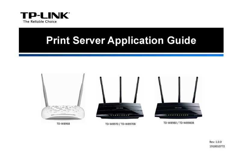 TP-Link TD-W8980 User guide
