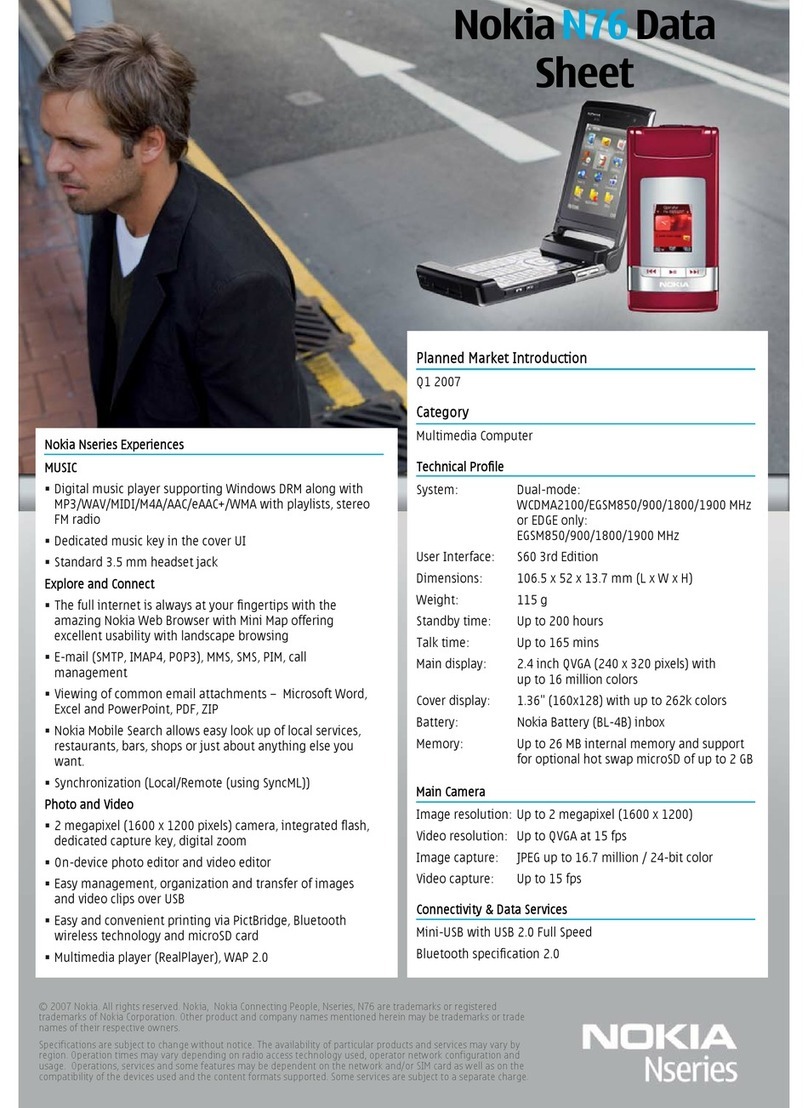Nokia N76 brochure