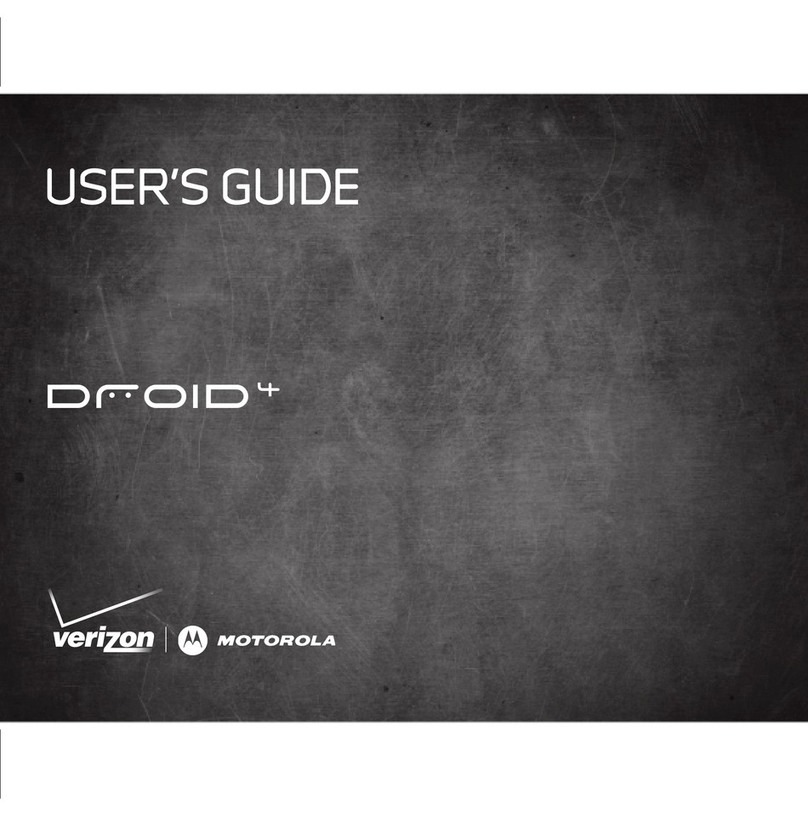 Motorola Verizon DROID 4 User manual