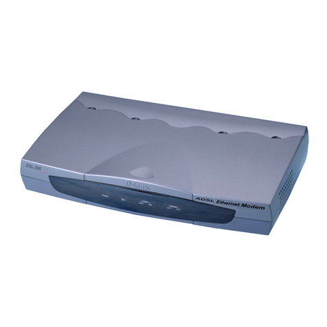 D-Link DSL-300I - DSL 300 - 8 Mbps Modem User manual