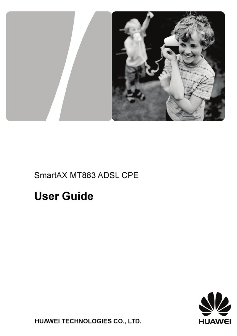 Huawei SmartAX MT883 User manual