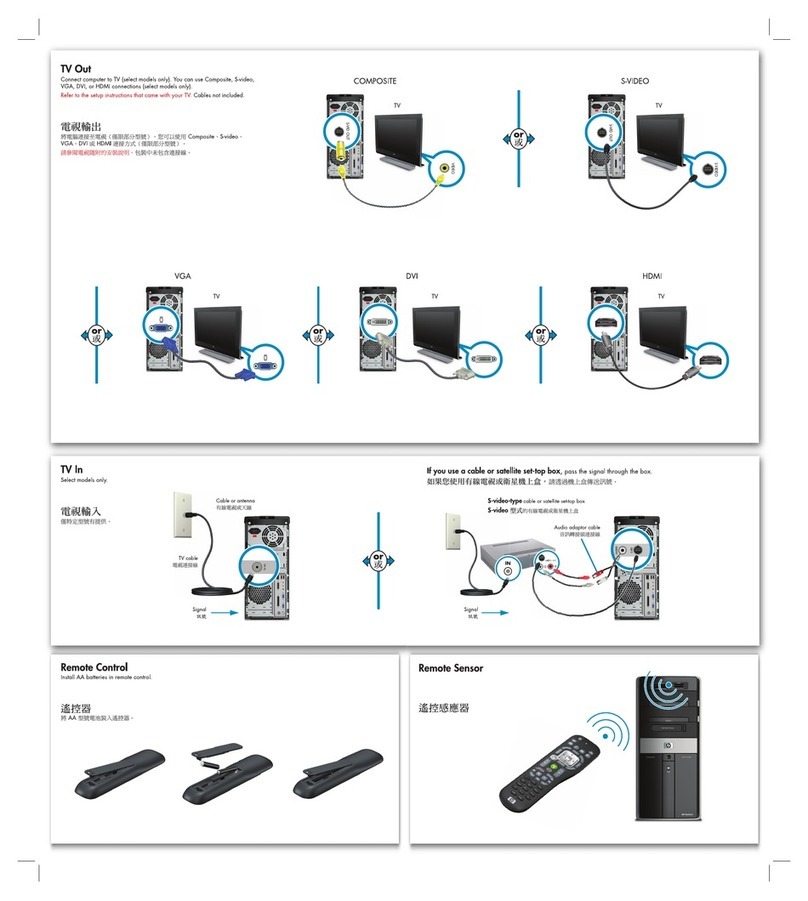 HP M9340f - pavilion - elite Instruction manual