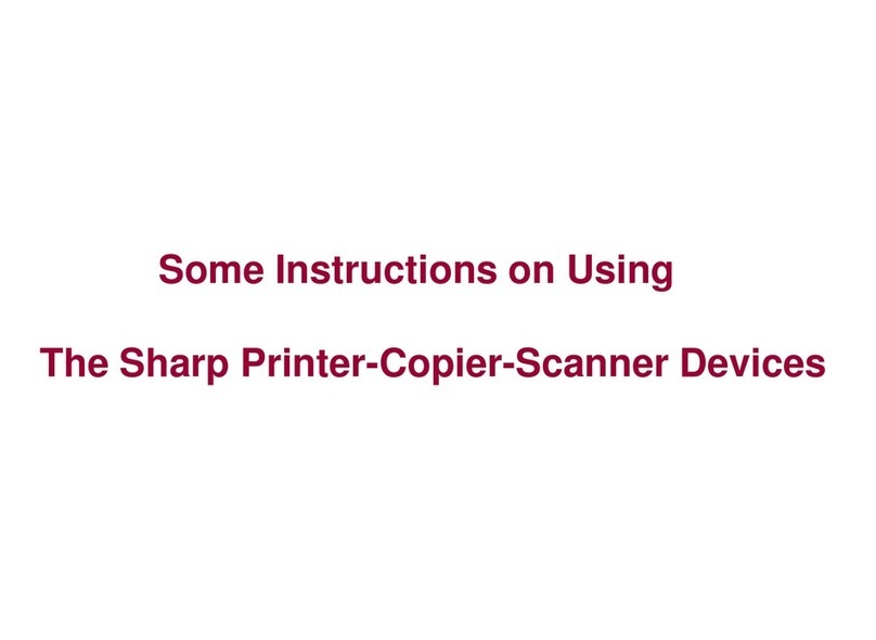 Sharp MX 5500N - Color Laser - Copier User manual