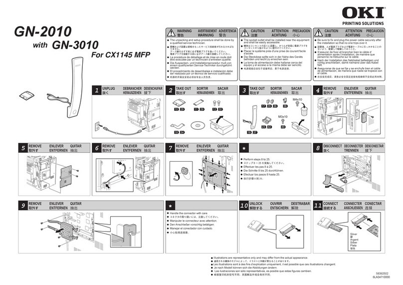 Oki CX 1145 MFP User manual