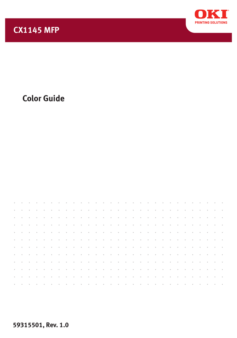 Oki CX 1145 MFP User manual