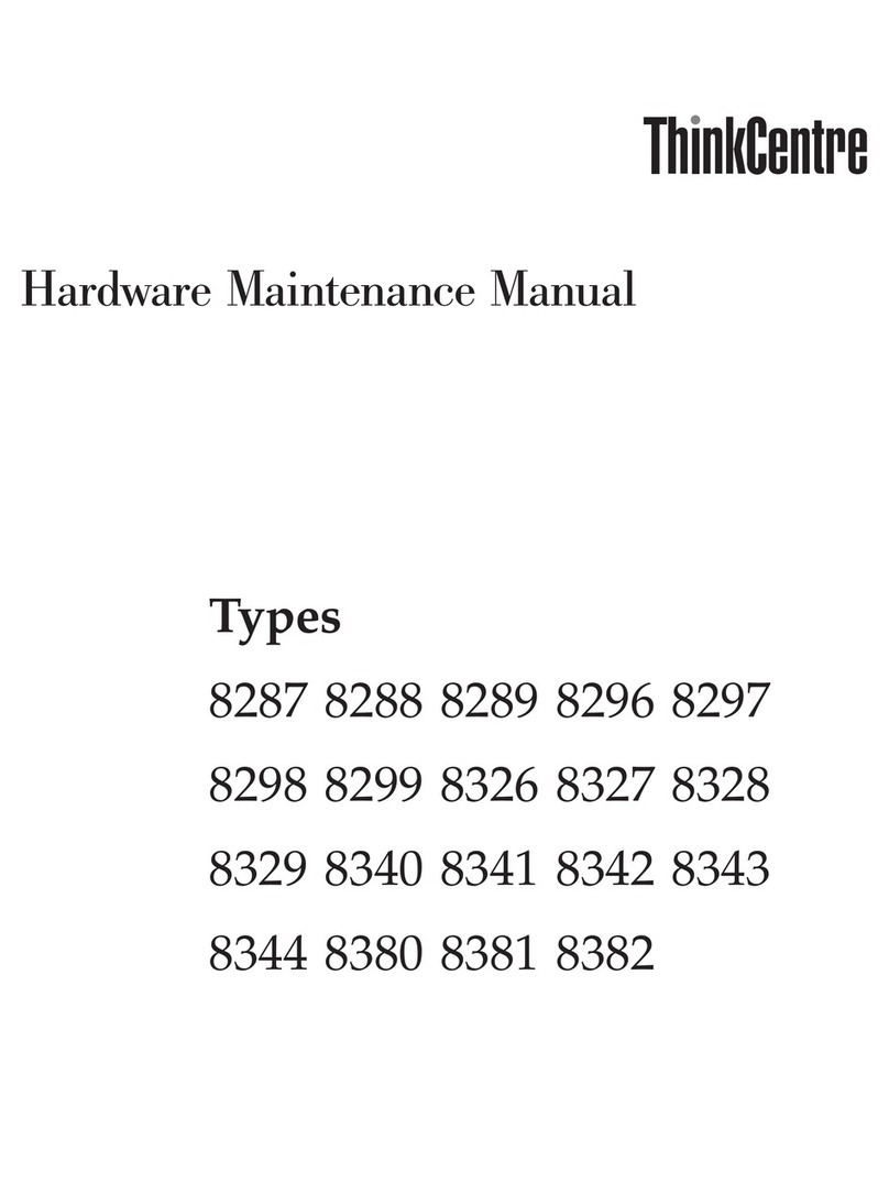Lenovo ThinkCentre A52 Owner's manual