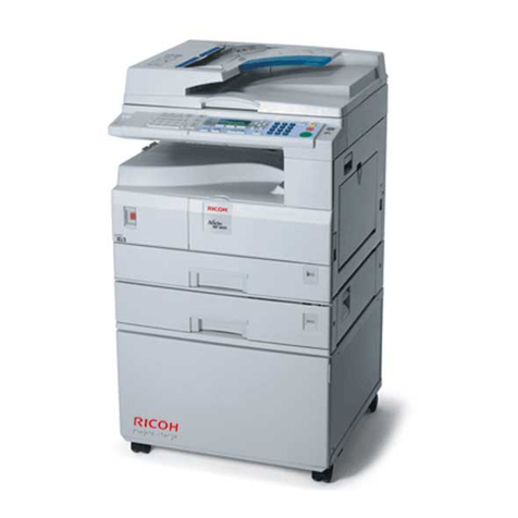 Ricoh Aficio MP 1600L User manual